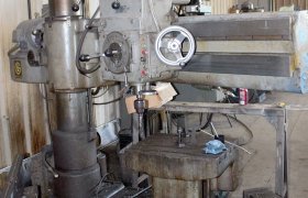 Drill Machine at Lee Industries of Little Falls